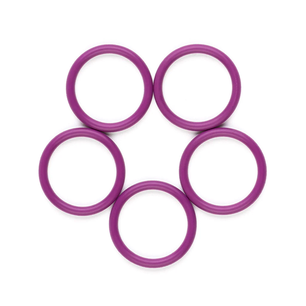 '-908 FKM O-Rings for use with -8 ORB Fittings (5-pack) - Image 3