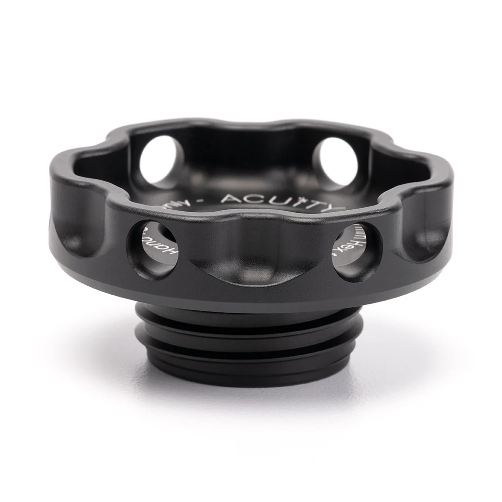 Podium Oil Cap in Satin Black for Hondas/Acuras - Image 3
