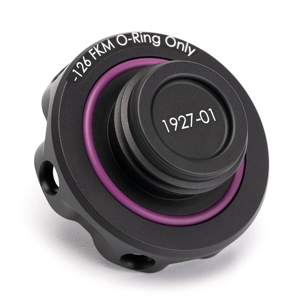 Podium Oil Cap in Satin Black for Hondas/Acuras - Image 4