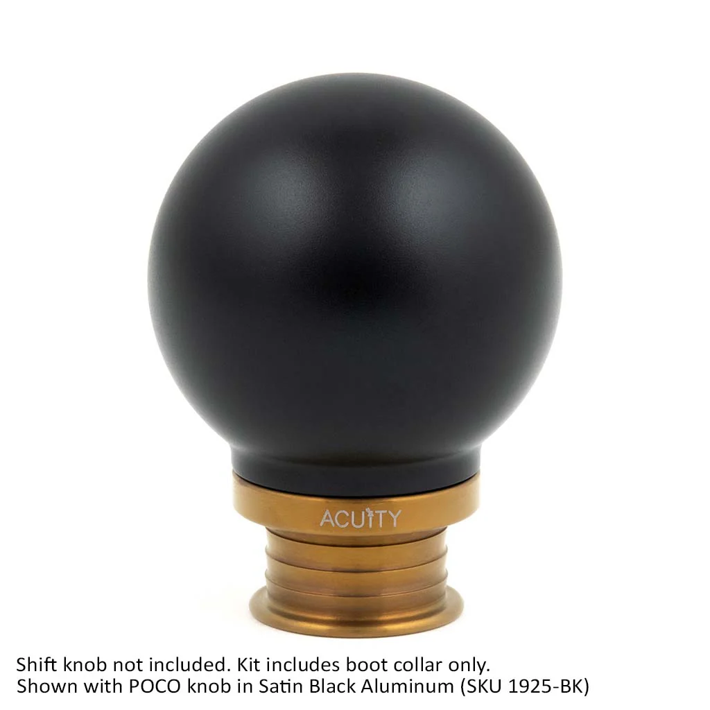 Burnt Gold Titanium Shift Boot Collar for POCO Shift Knobs - Image 5