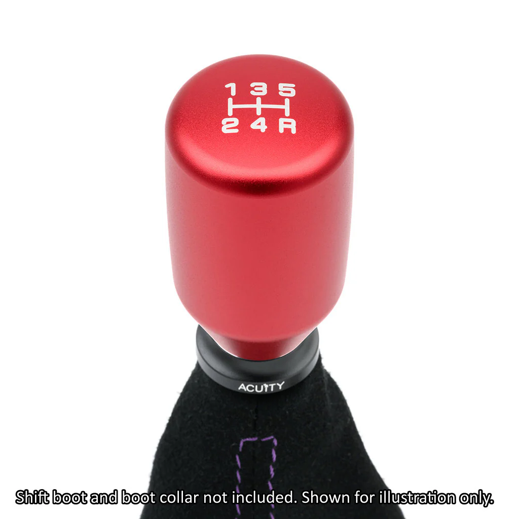 ESCO-T5 5-Speed Shift Knob in Satin Red Finish (M10x1.5) - Image 3