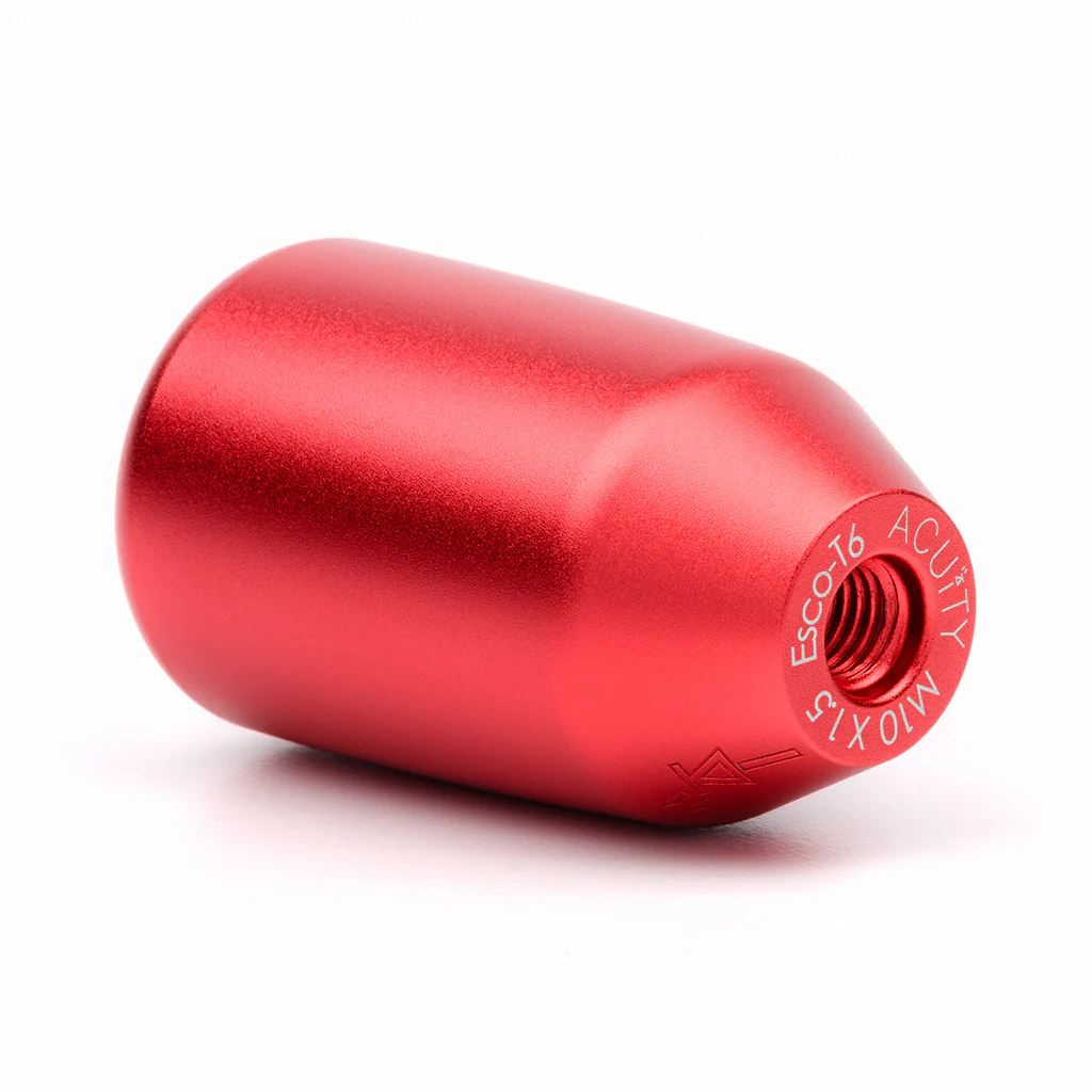 ESCO-T6 Shift Knob in Satin Red Finish (M10X1.5) - Image 5
