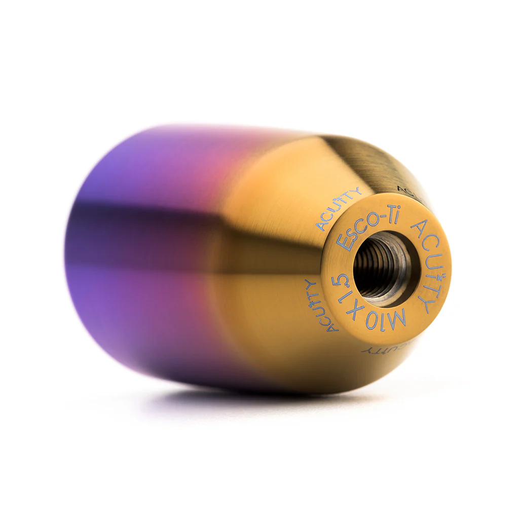 ESCO-Ti Shift Knob in Burnt Titanium Finish (M10X1.5) - Image 7