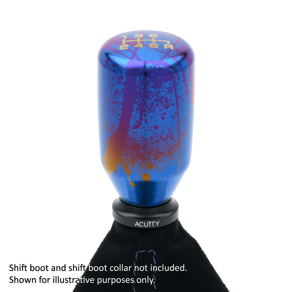 ESCO-Ti Shift Knob in Splatter Titanium Finish (M10X1.5) - Image 5