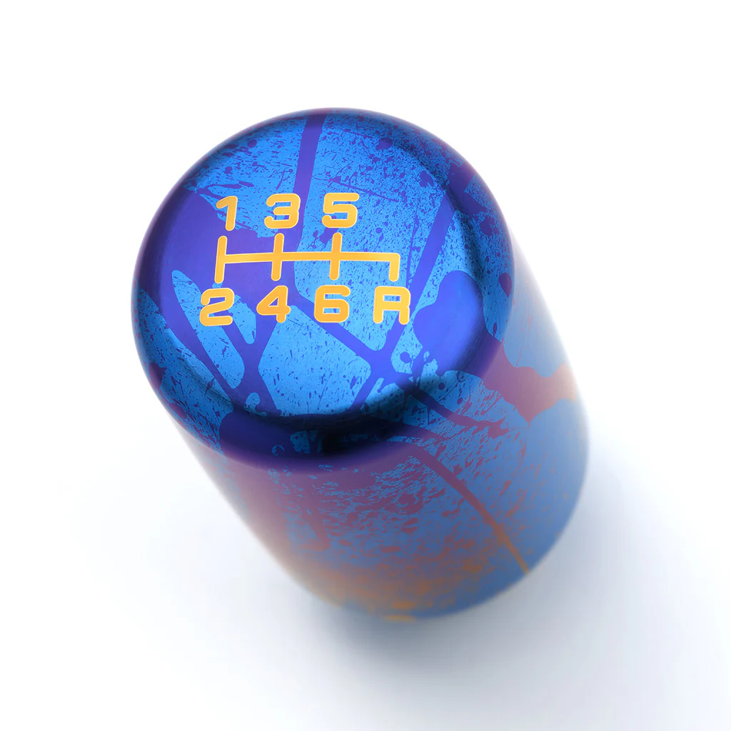 ESCO-Ti Shift Knob in Splatter Titanium Finish (M10X1.5) - Image 8