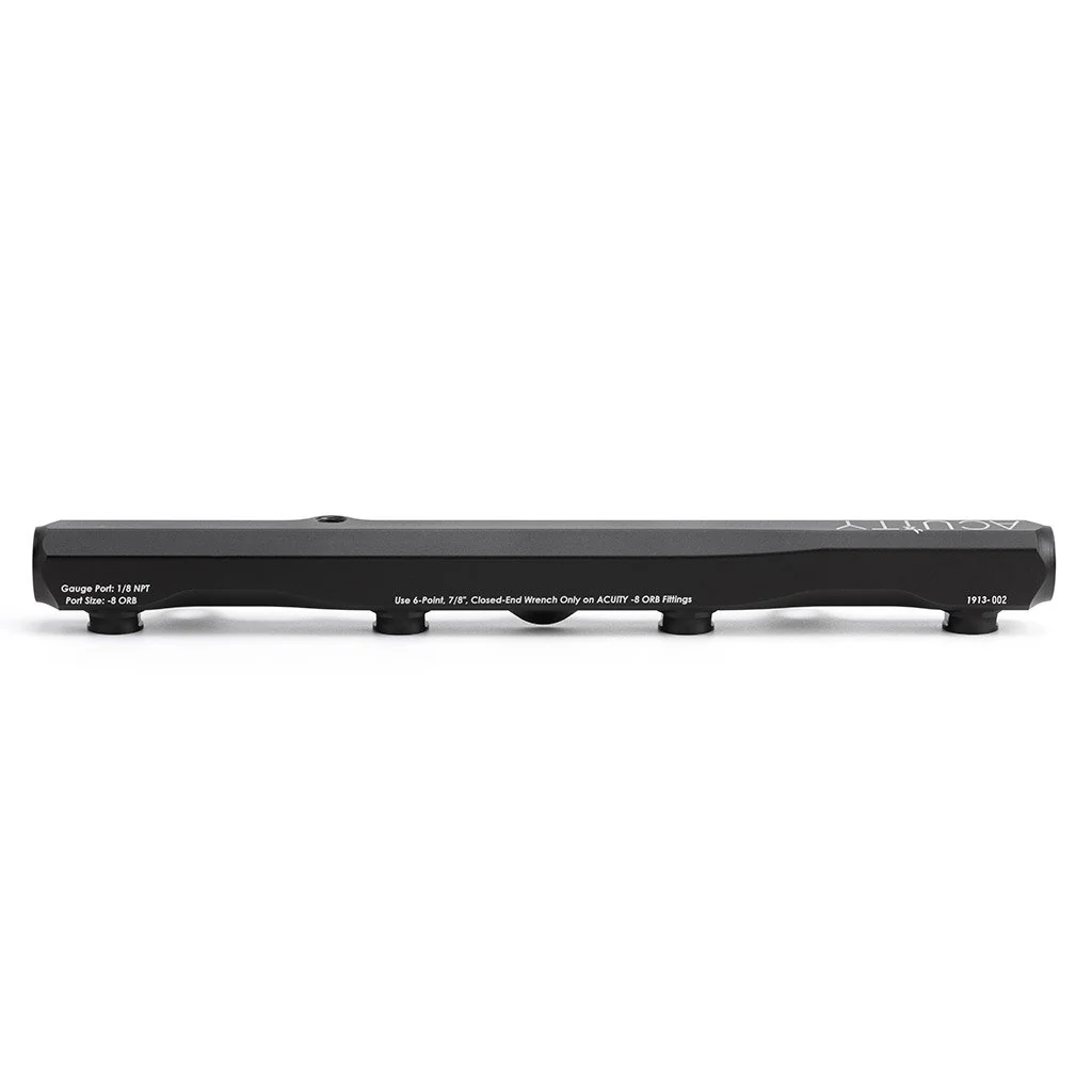 K-Series Fuel Rail in Satin Black Finish - Image 11