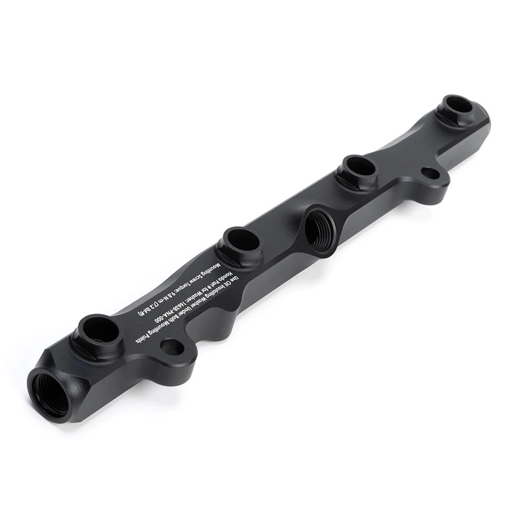 K-Series Fuel Rail in Satin Black Finish - Image 3