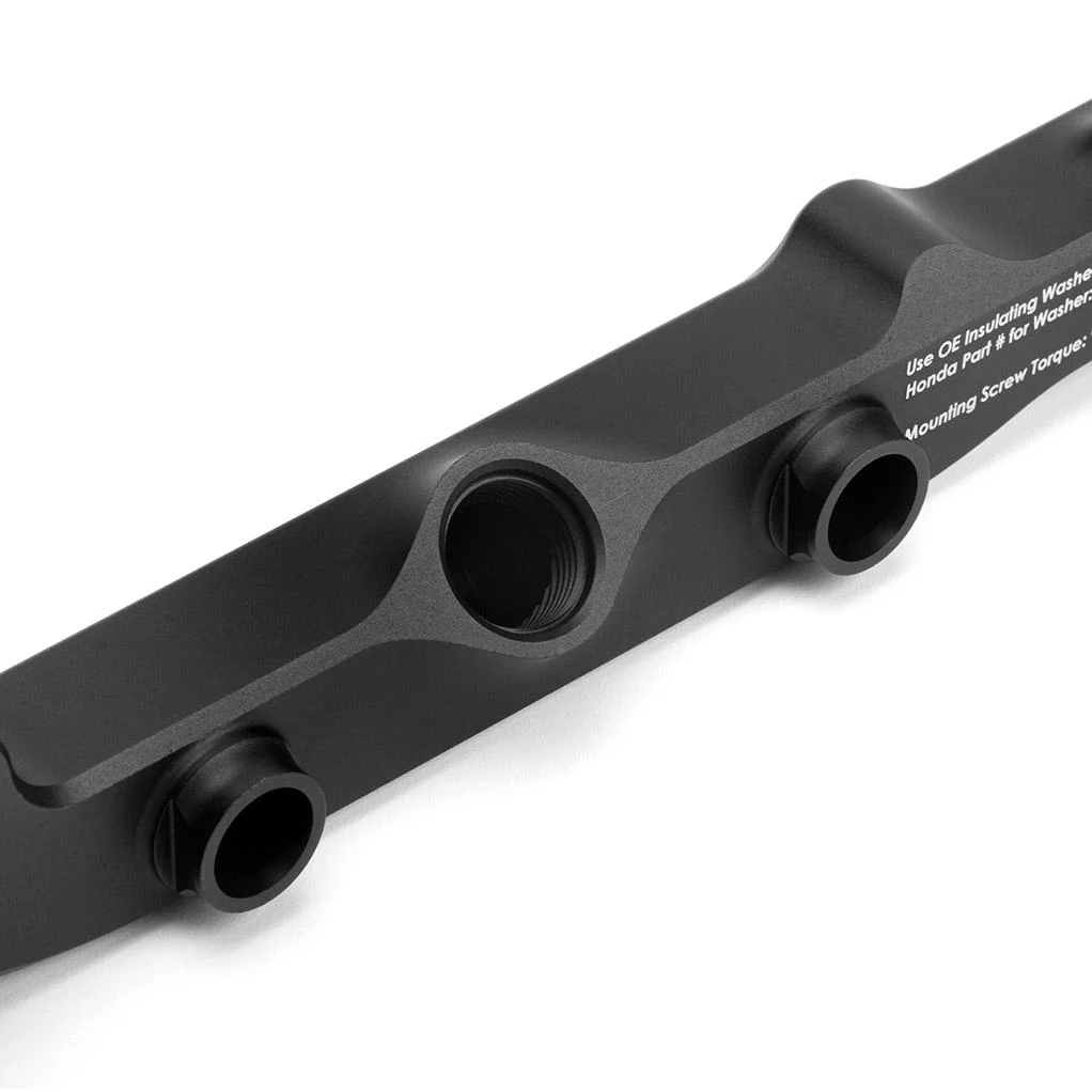 K-Series Fuel Rail in Satin Black Finish - Image 4