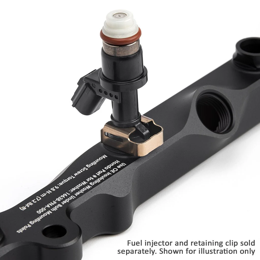 K-Series Fuel Rail in Satin Black Finish - Image 6