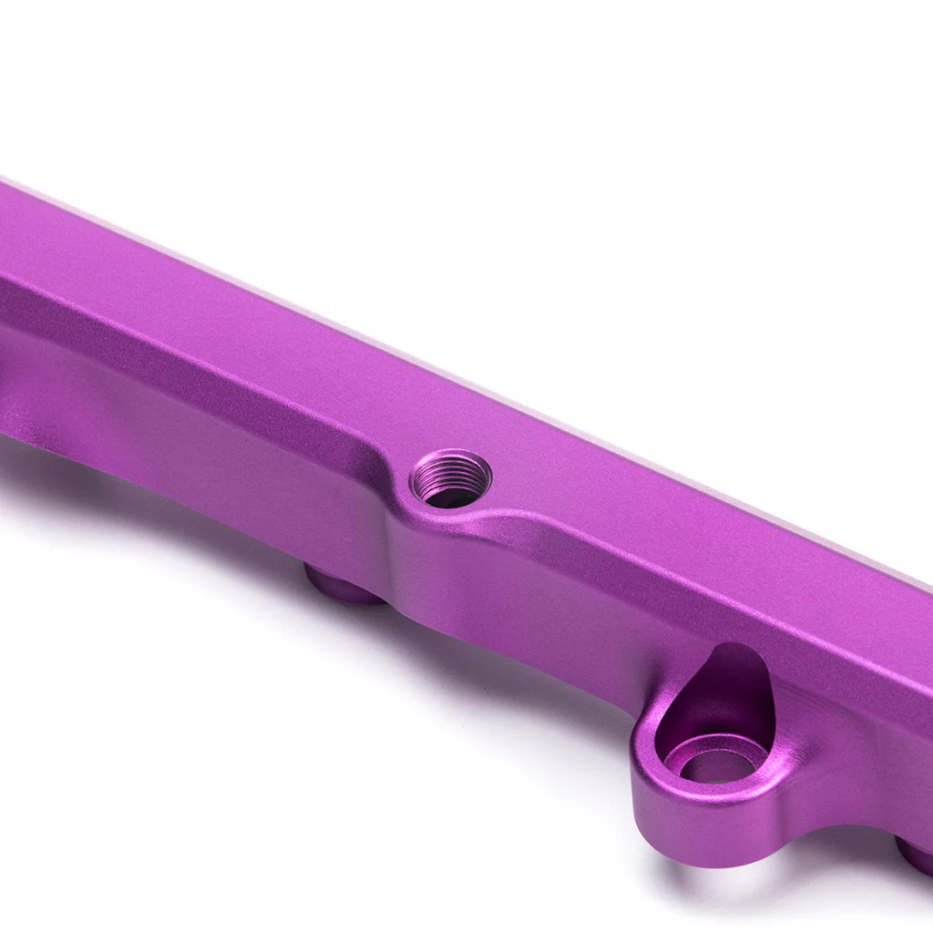 K-Series Fuel Rail in Satin Purple Finish - Image 8
