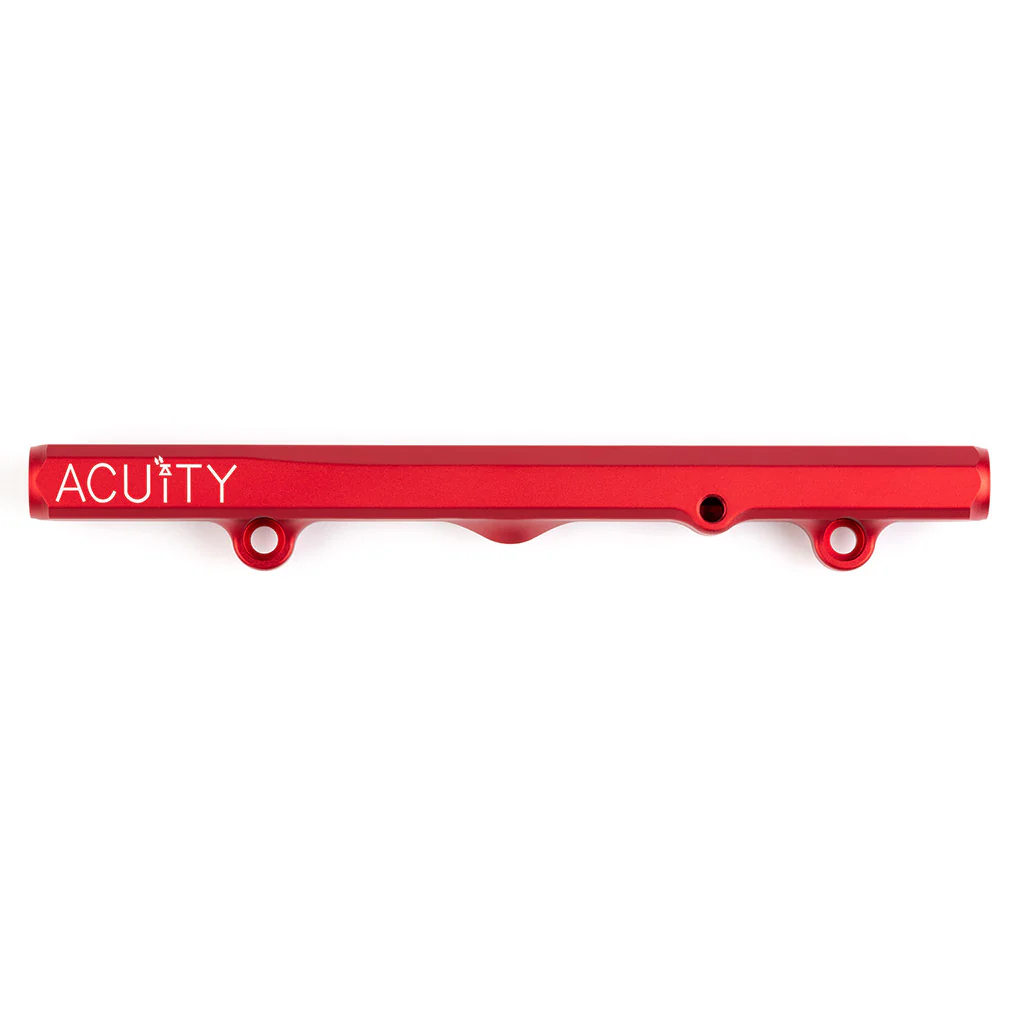 K-Series Fuel Rail in Satin Red Finish - Image 13