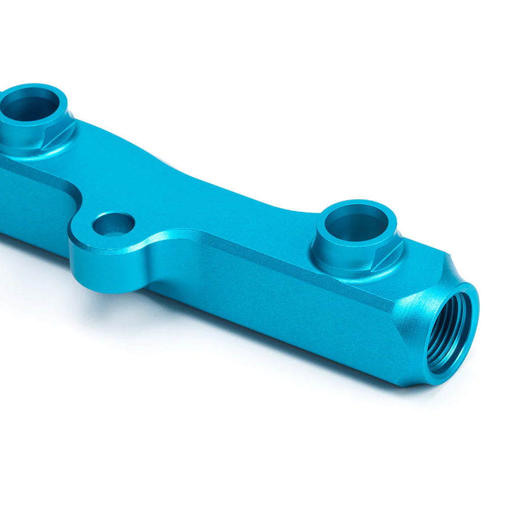 K-Series Fuel Rail in Satin Teal Finish - Image 10