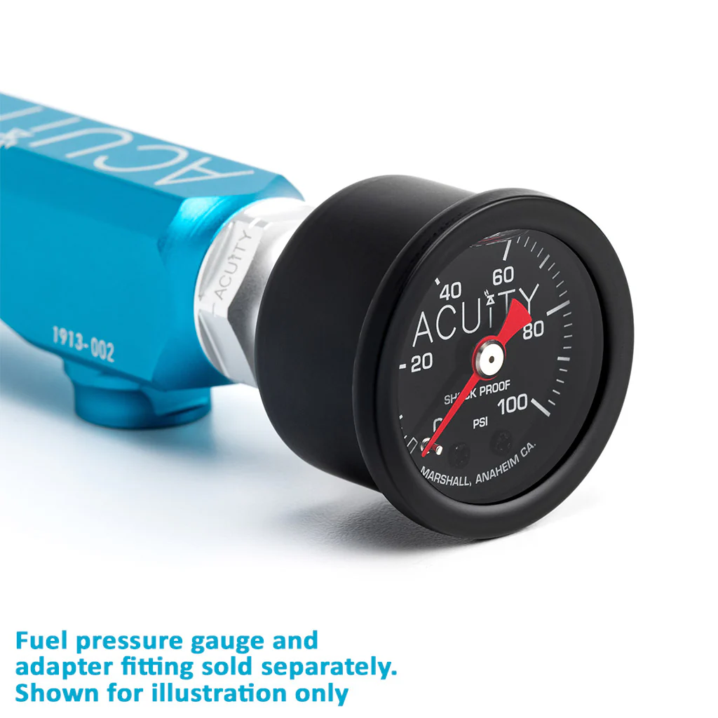 K-Series Fuel Rail in Satin Teal Finish - Image 14