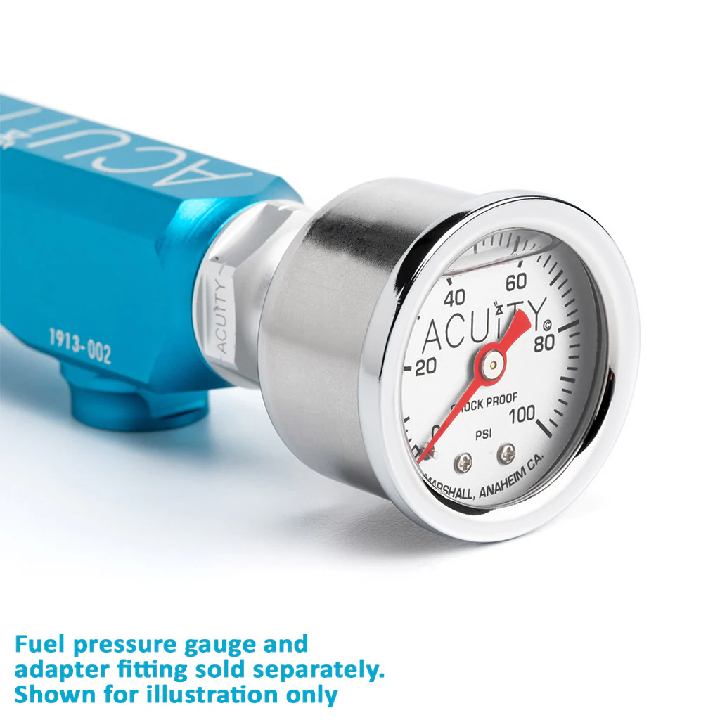 K-Series Fuel Rail in Satin Teal Finish - Image 15