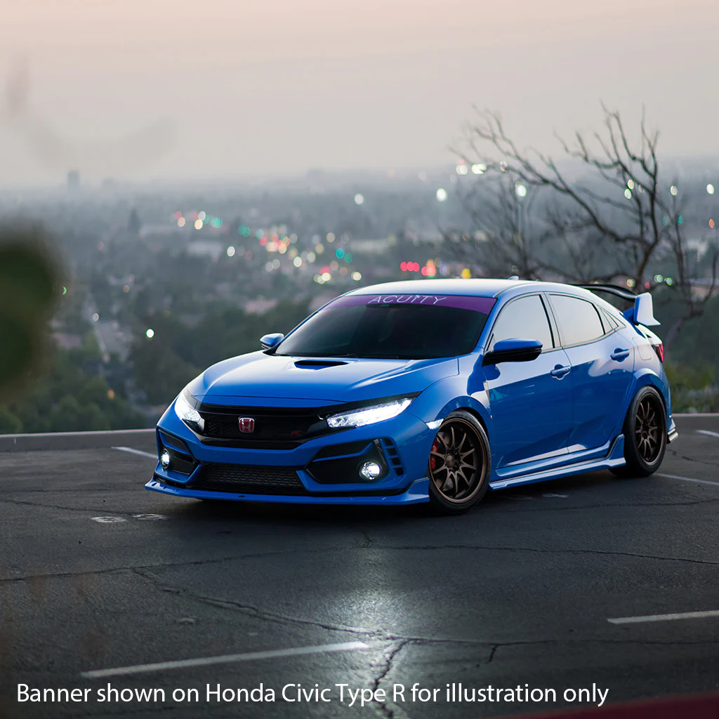 Matte Purple Windshield Banner - Image 7