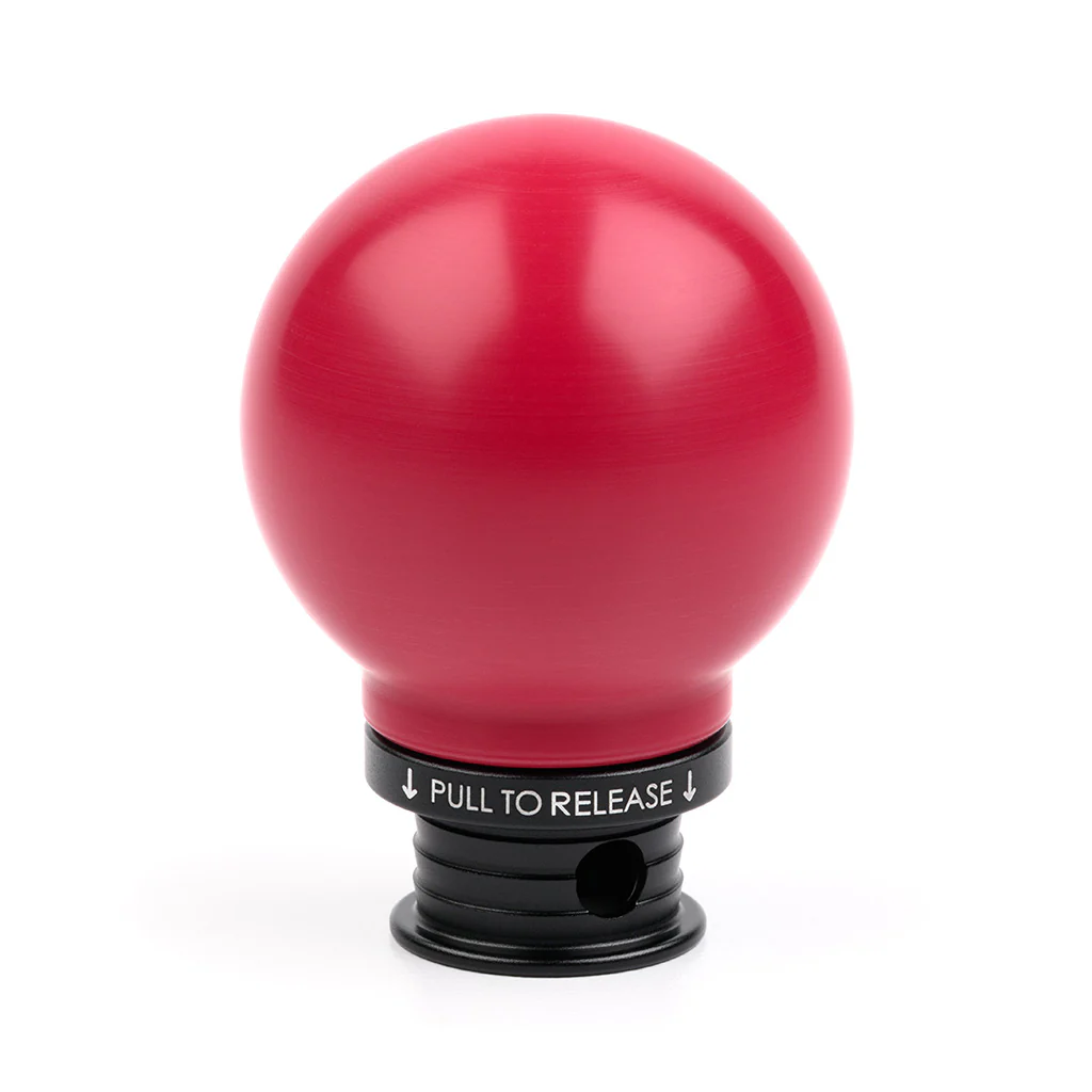 POCO Insulated Low-Profile Shift Knob in Red (M10X1.5) - Image 3