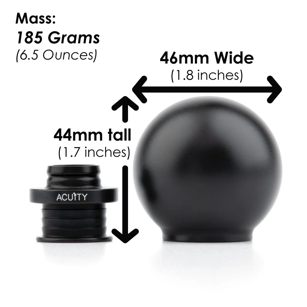 POCO Low-Profile Shift Knob in Satin Black Finish (M10X1.5) - Image 4