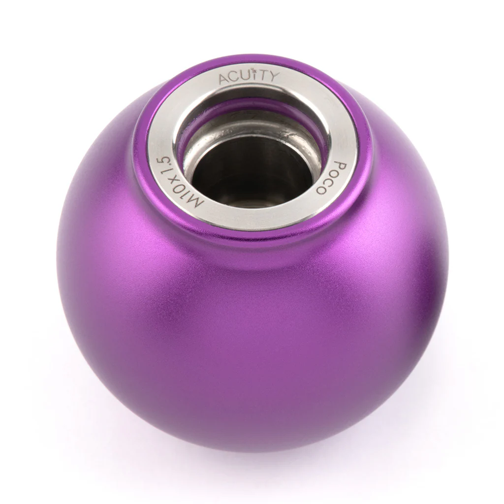 POCO Low-Profile Shift Knob in Satin Purple Finish (M10X1.5) - Image 8