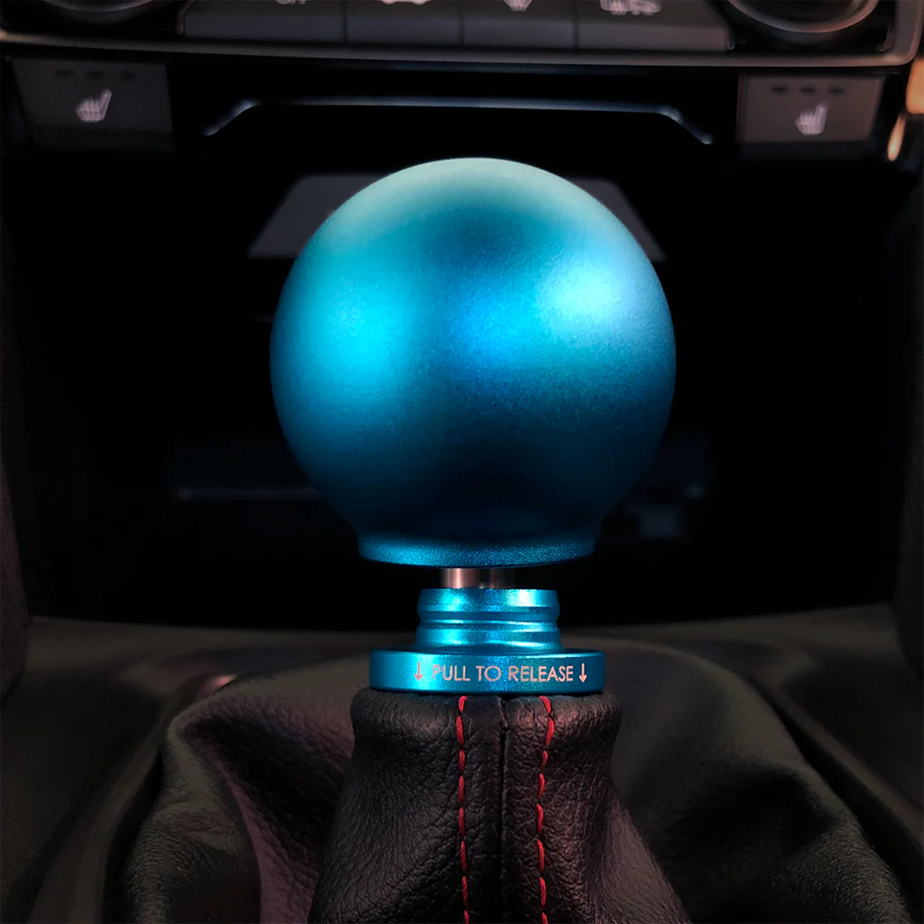 POCO Low-Profile Shift Knob in Satin Teal Finish (M10X1.5) - Image 13