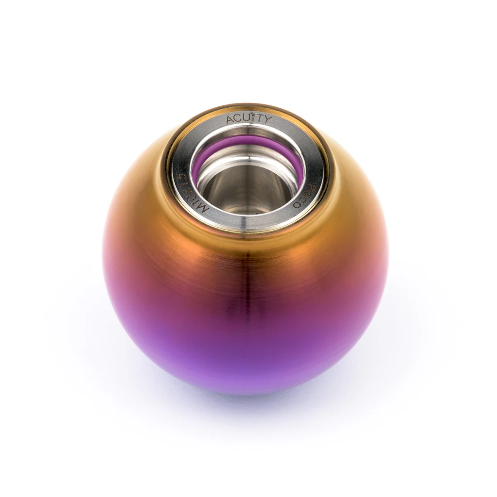 POCO-Ti Low Profile Shift Knob in Burnt Titanium Finish (M10x1.5) - Image 12