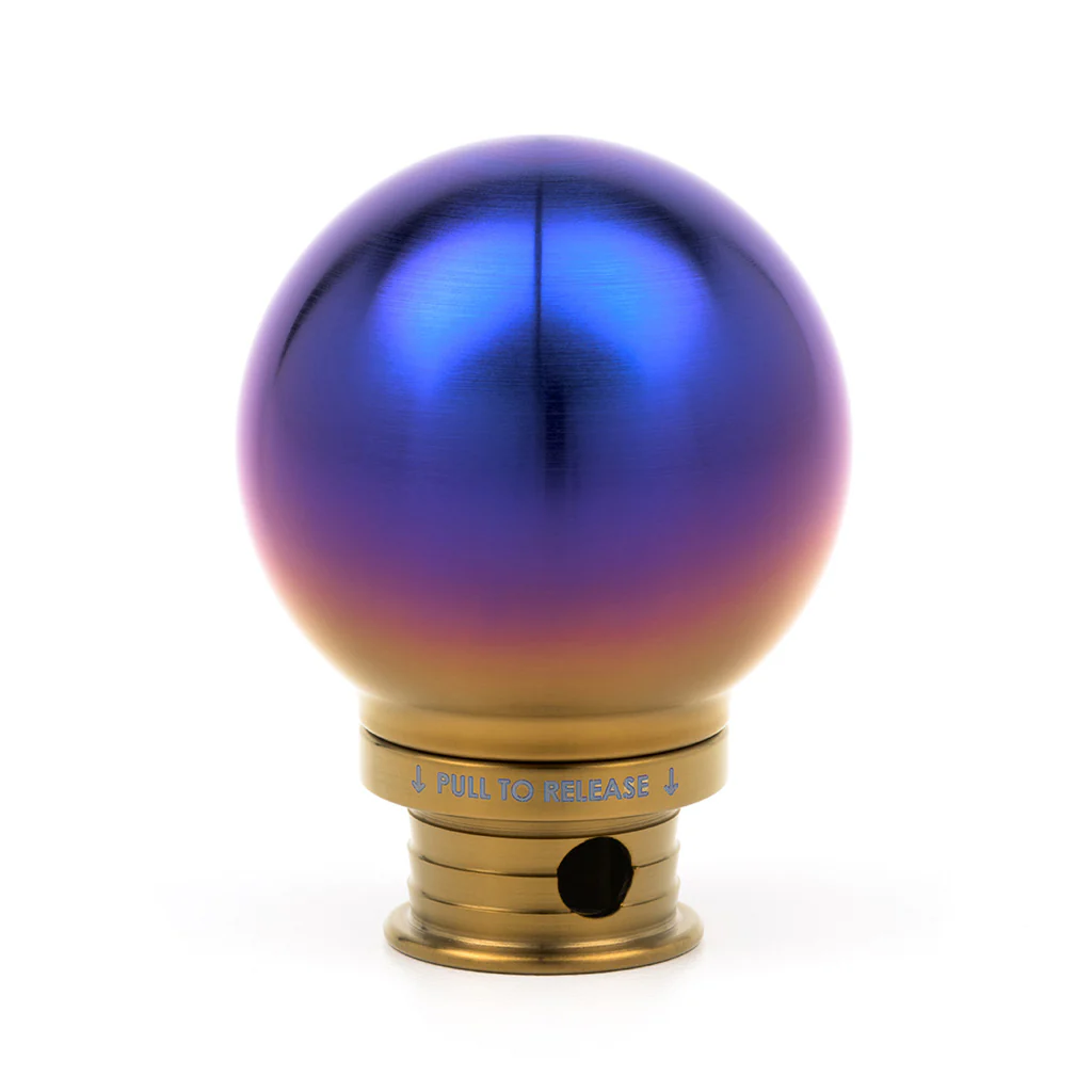 POCO-Ti Low Profile Shift Knob in Burnt Titanium Finish (M10x1.5) - Image 18