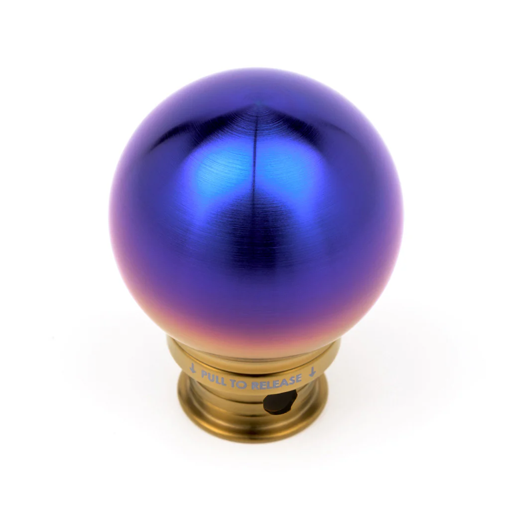 POCO-Ti Low Profile Shift Knob in Burnt Titanium Finish (M10x1.5) - Image 20