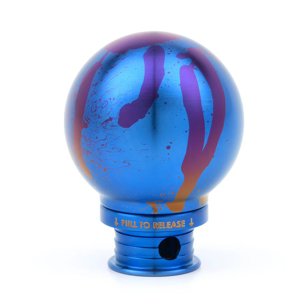 POCO-Ti Low Profile Shift Knob in Splatter Titanium Finish (M10x1.5) - Image 18