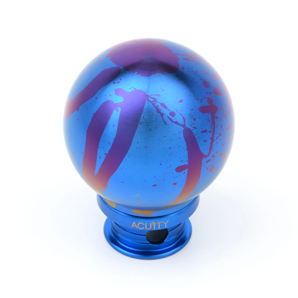 POCO-Ti Low Profile Shift Knob in Splatter Titanium Finish (M10x1.5) - Image 20
