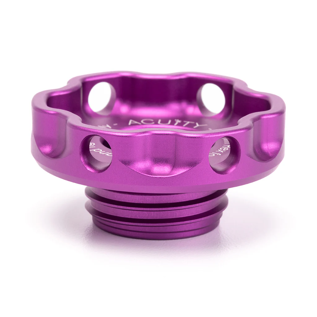 Podium Oil Cap in Satin Purple for Hondas/Acuras - Image 3
