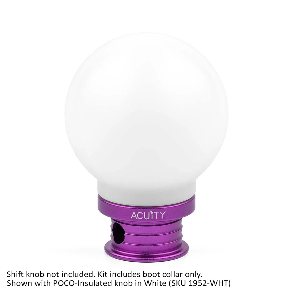 Satin Purple Aluminum Shift Boot Collar for POCO Shift Knobs - Image 10
