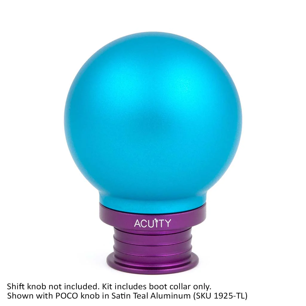 Satin Purple Aluminum Shift Boot Collar for POCO Shift Knobs - Image 8