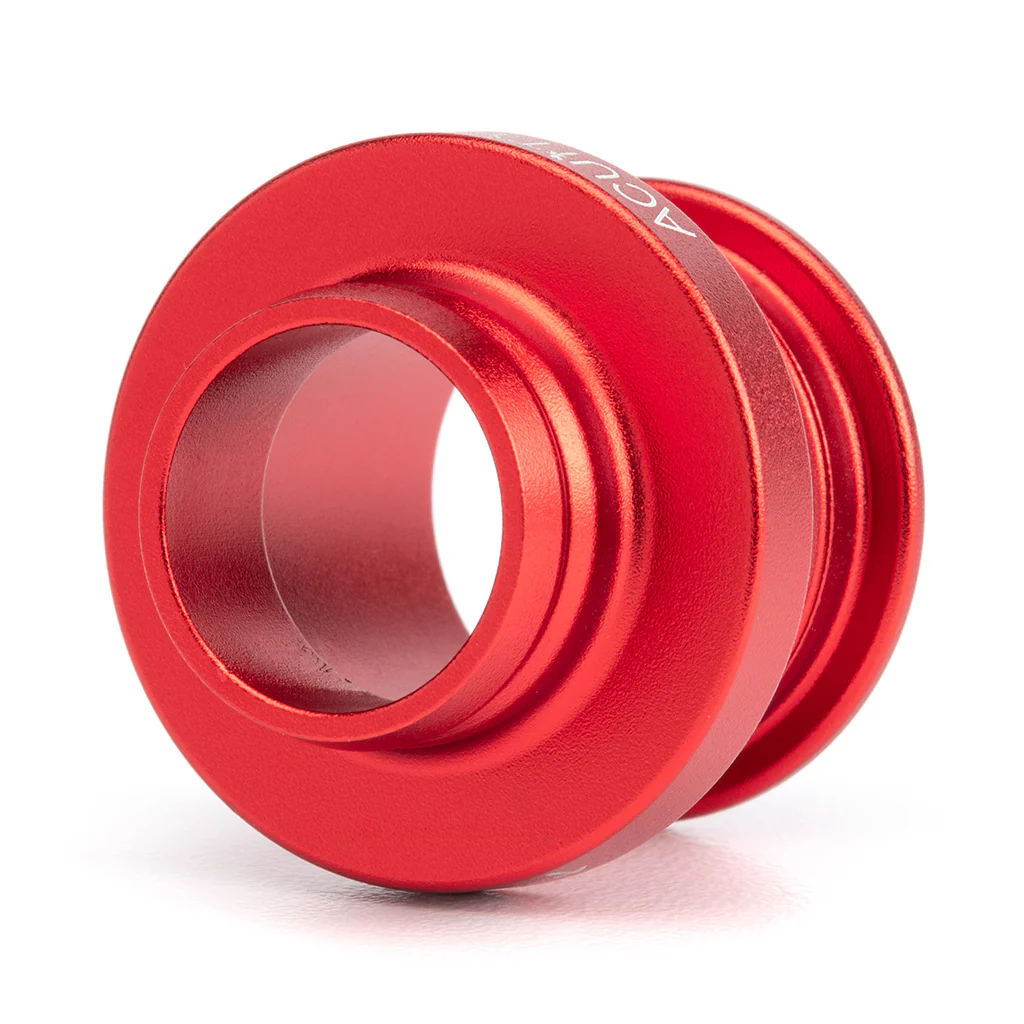 Satin Red Aluminum Shift Boot Collar for POCO Shift Knobs - Image 11