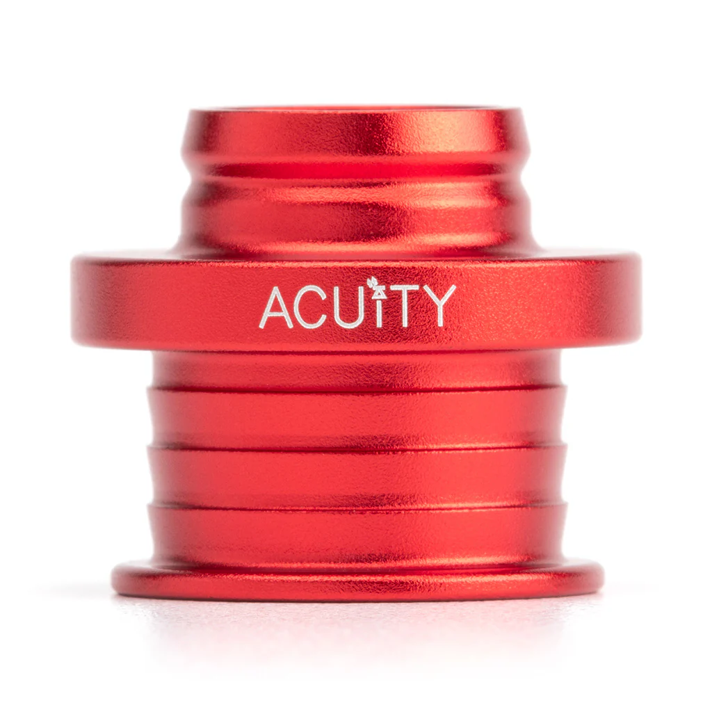 Satin Red Aluminum Shift Boot Collar for POCO Shift Knobs - Image 4