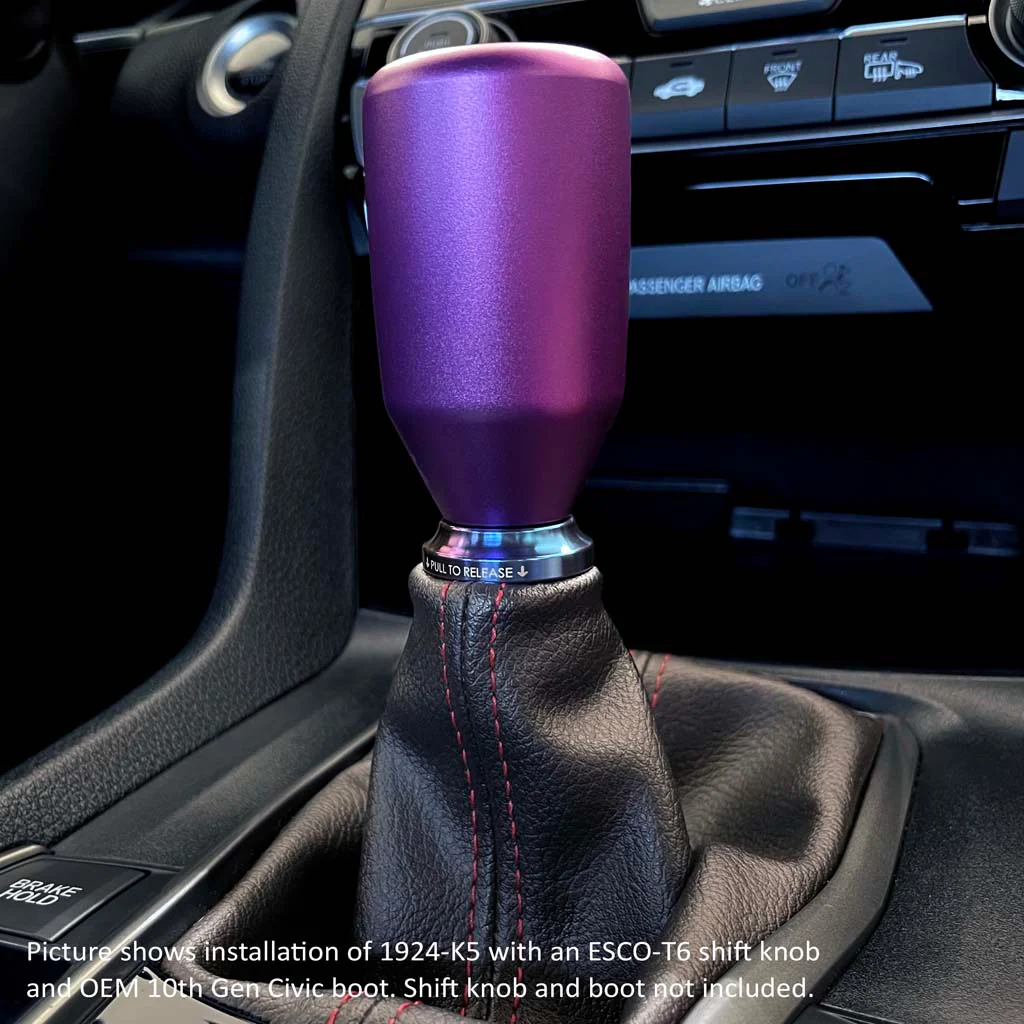 Shift Boot Collar Upgrade (Burnt Titanium Finish) - Image 8