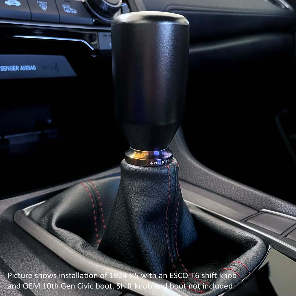 Shift Boot Collar Upgrade (Burnt Titanium Finish) - Image 9