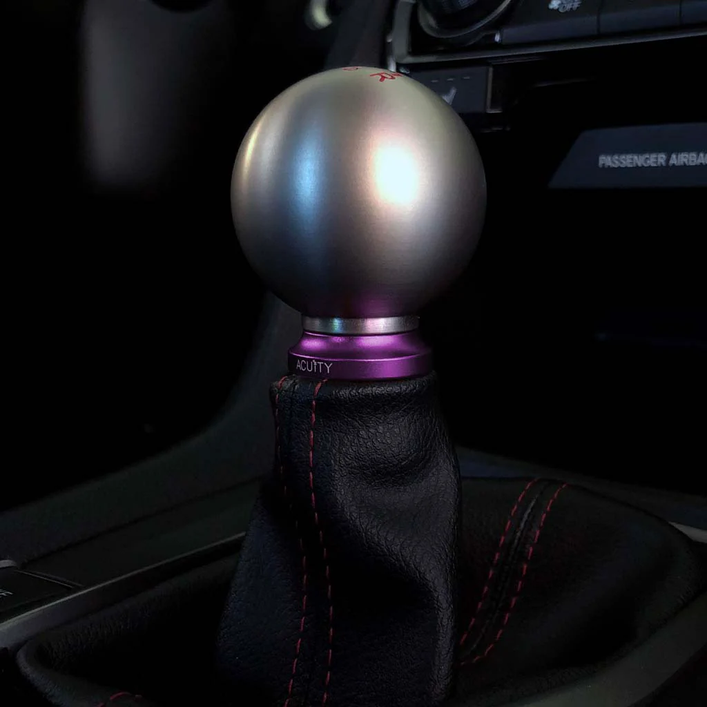 Shift Boot Collar Upgrade (Satin Purple Aluminum Finish) - Image 4