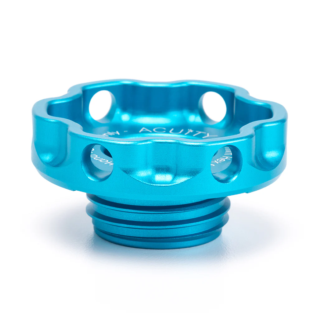 Podium Oil Cap in Satin Teal for Hondas/Acuras - Image 7